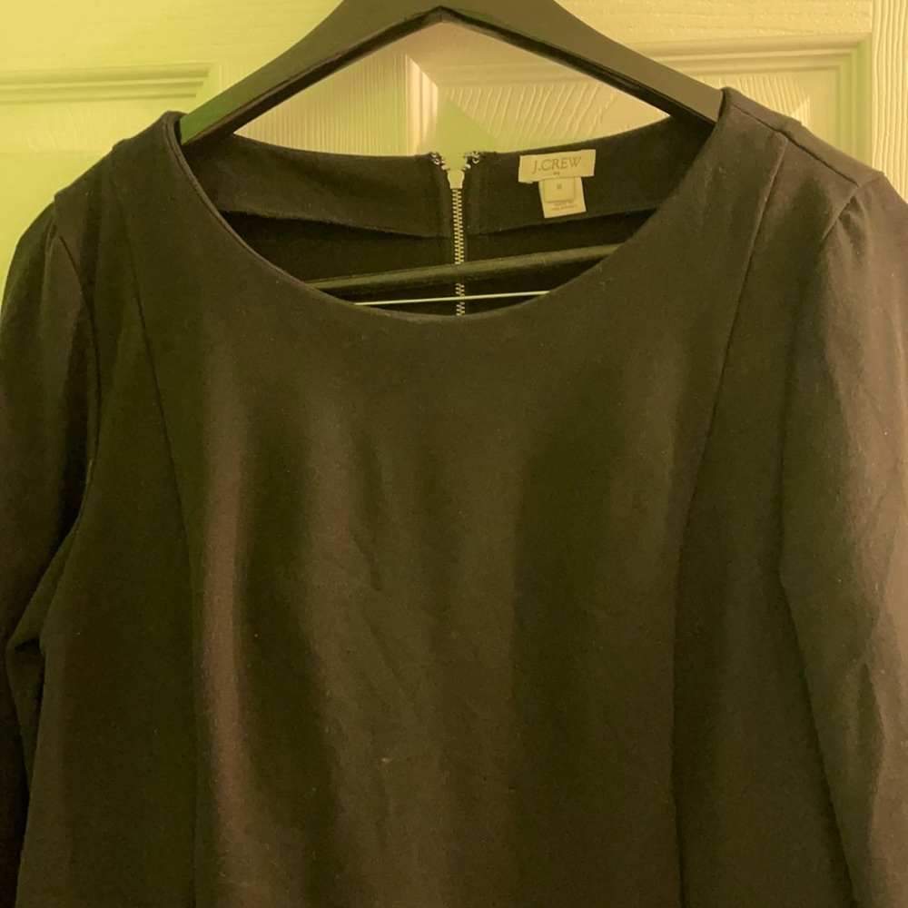 Size M j crew long sleeve dress